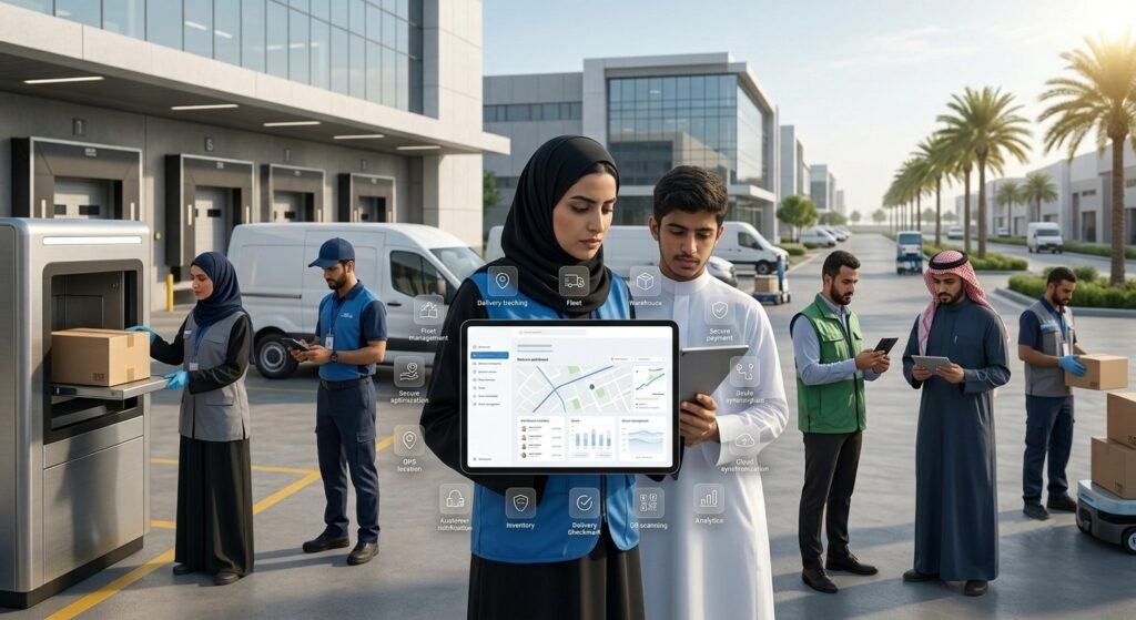 Website for logistics & delivery businesses