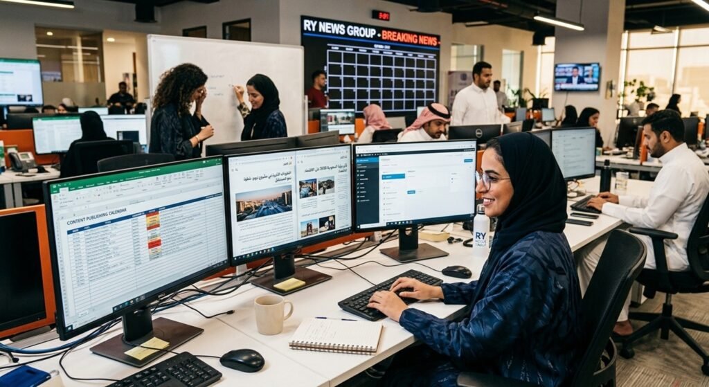 Media and Publishing wordpress website