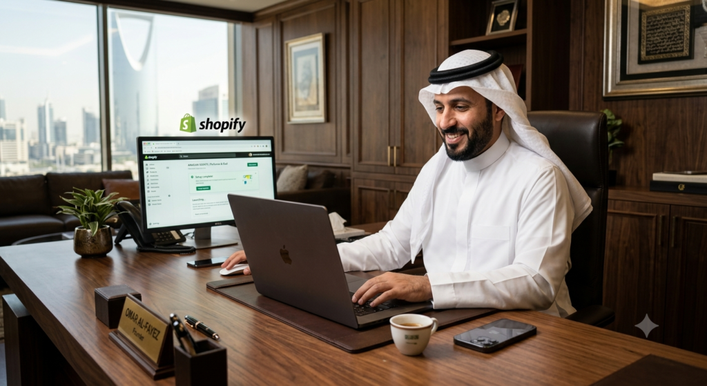 Shopify development for Saudi Brands