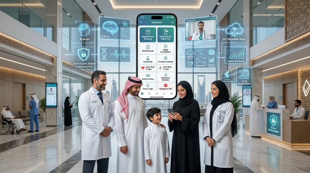 mobile app for Healthcare and medical services