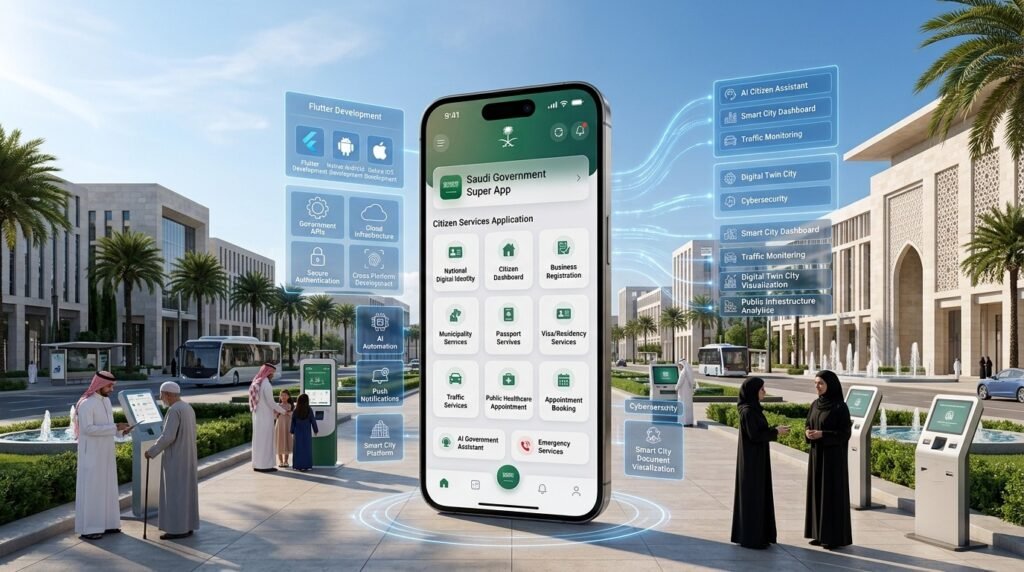 mobile app for Government and public services