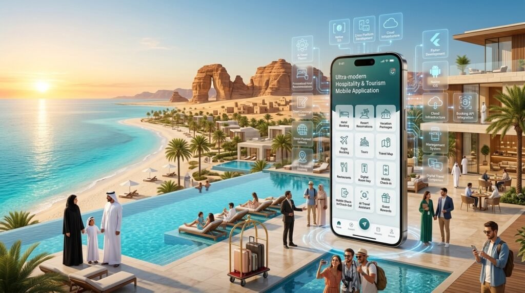 mobile app for Hospitality and tourism
