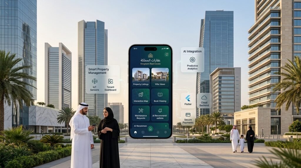 mobile app for Real estate and property management