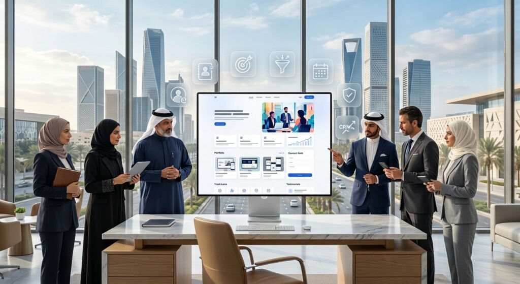 Landing page and lead generation site