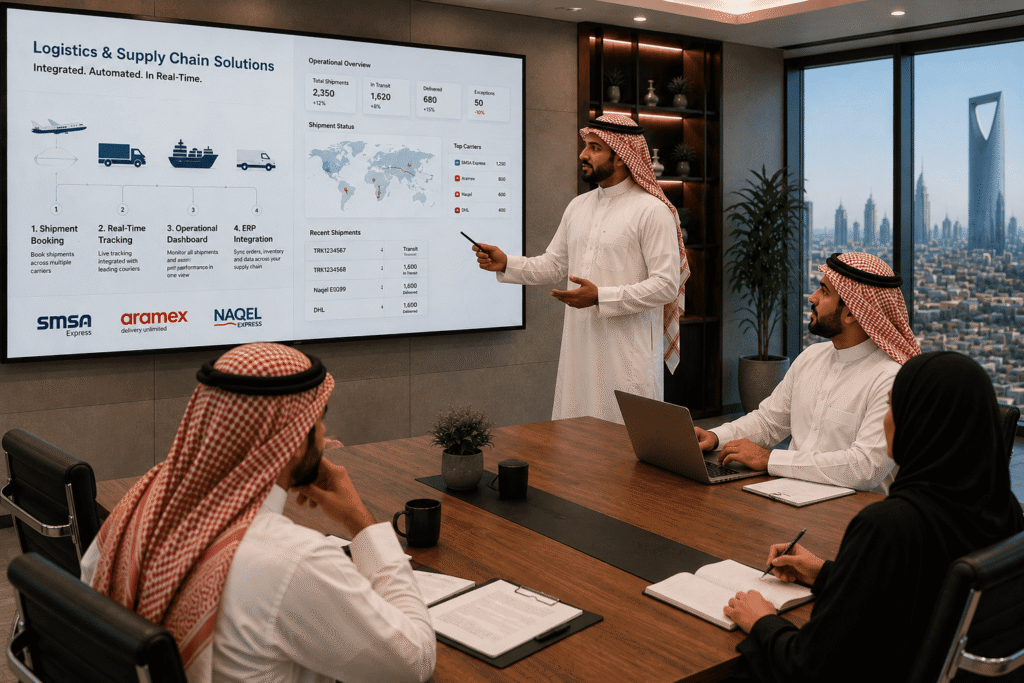 custom web for Logistics & Supply Chain Businesses