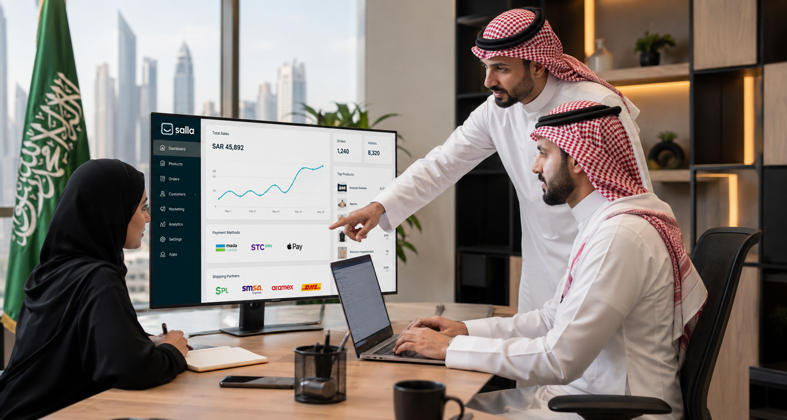 Salla E-commerce Development for Businesses in Saudi Arabia