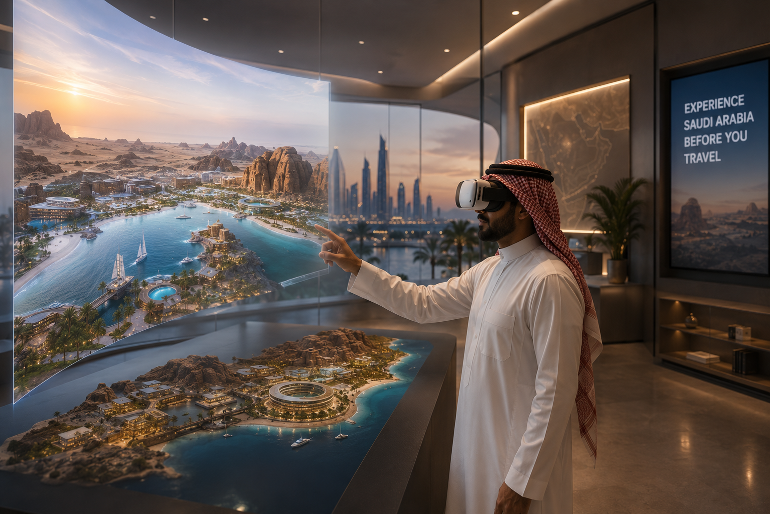 How Virtual Reality (VR) Tourism Is Growing Saudi Arabia's Tourism Industry