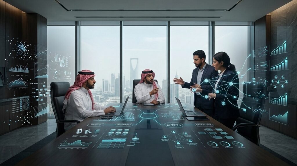 How Etihad Falcon Tech Builds AI Business Intelligence for Saudi Businesses
