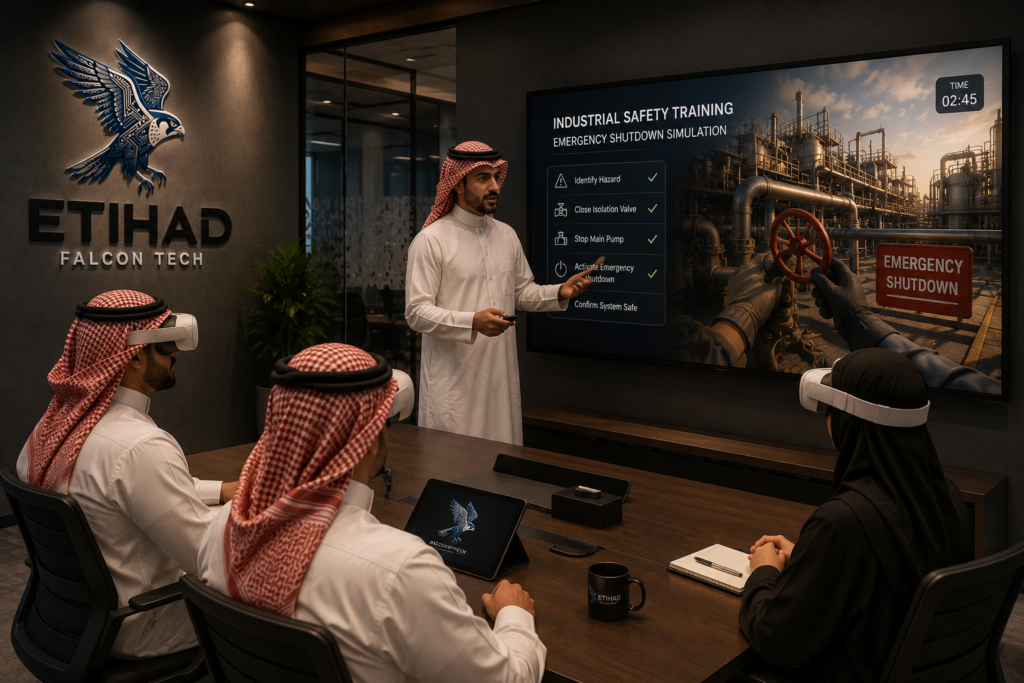 Why Etihad Falcon Tech is the Best VR Development Company in Saudi Arabia