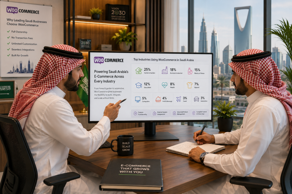 Which Saudi Industries Are Building on WooCommerce?