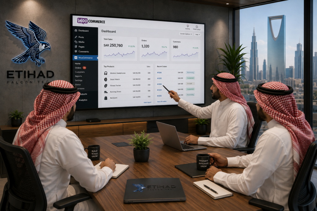 How Does Etihad Falcon Tech Build WooCommerce Stores for Saudi Businesses?