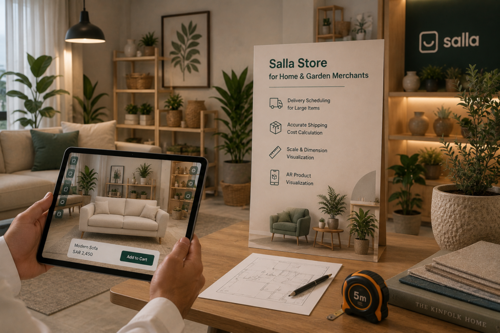 Salla Store for Home & Garden Merchants