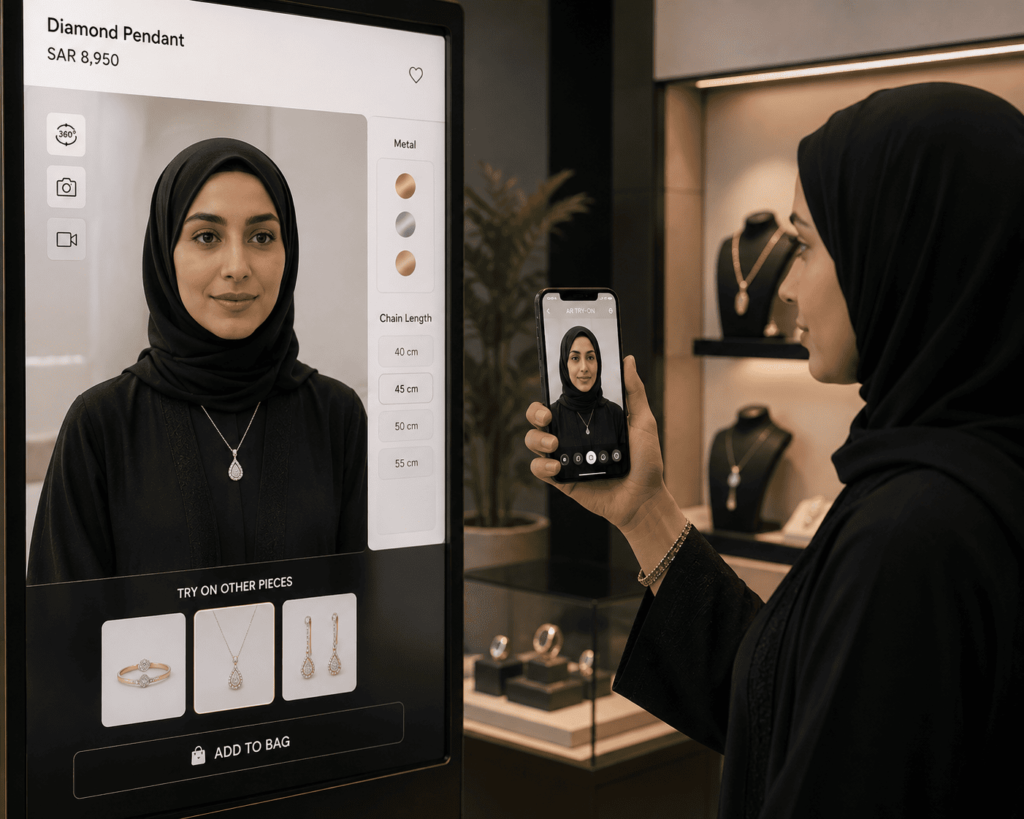 ar vr for Jewellery & Luxury Accessories