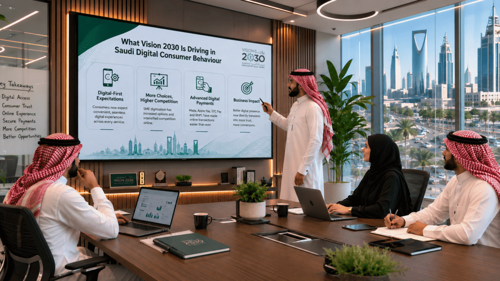 How Vision 2030 Has Made Digital Marketing Necessary for Saudi Businesses