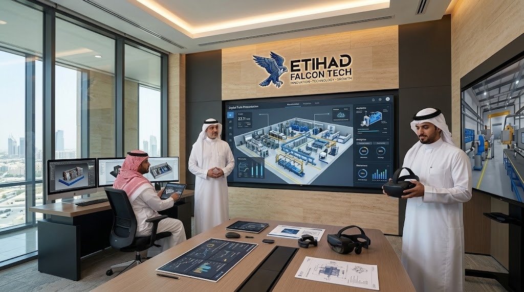 How Etihad Falcon Tech Deploys AR and VR in Manufacturing for Saudi Operations