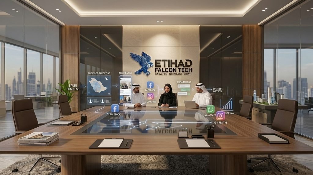 How Does Etihad Falcon Tech Manage Meta Ads for Saudi Businesses?