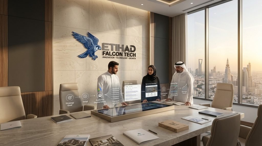 How Etihad Falcon Tech Manages Google Ads for Saudi Businesses