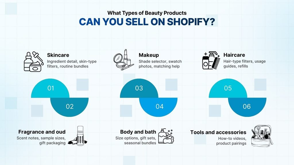 What Types of Beauty Products Can You Sell on Shopify?